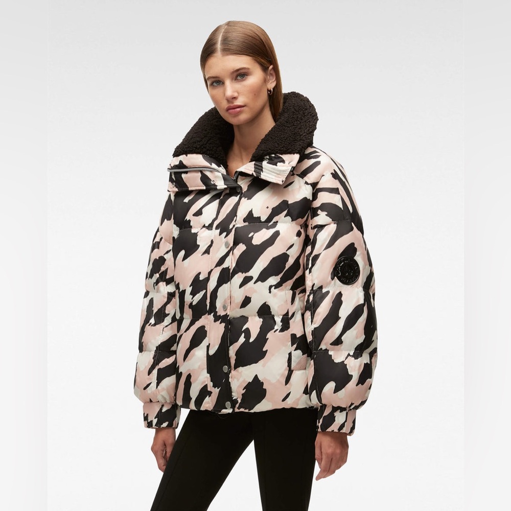 ♥️🔥♥️ MOOSE KNUCKLE BAISLEY PUFFER ROSE SMOKE CAMO size M♥️🔥♥️